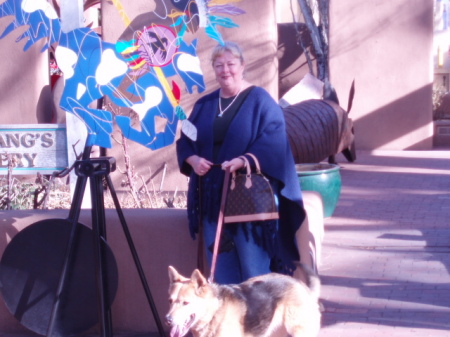 precious and Jackie in santa fe, N.M.