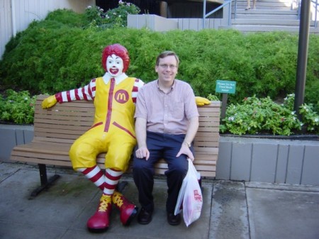 Ronald and his #1 customer