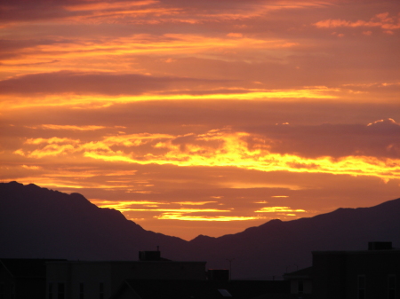 Sunset in El Paso