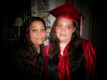 Me and for those who knew her, my baby sister Sheena