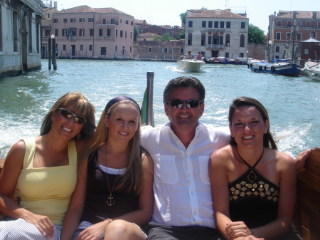 My family in Venice