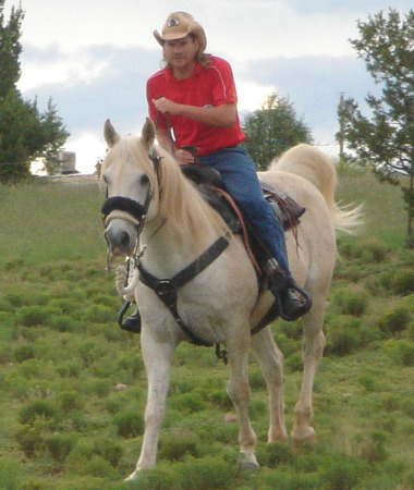 Horsebacken in New Mexico