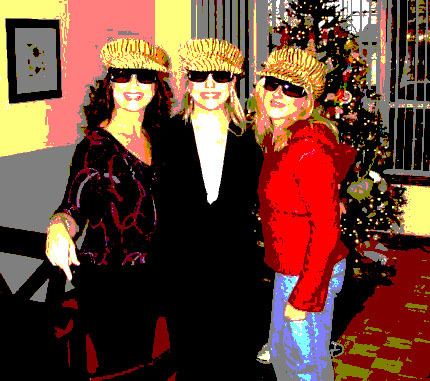 Linda Jenna and Noel New Years 2007