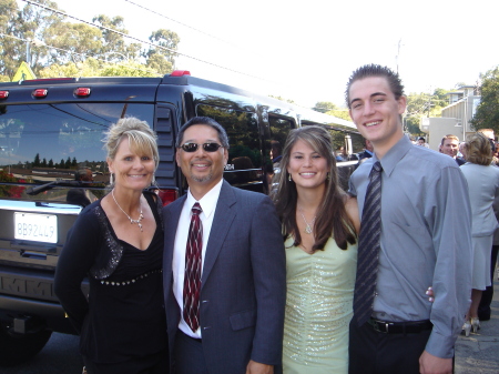 Me,my wife Dawn,daughter Tawny & her boyfriend Brady