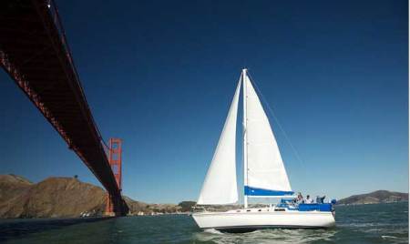 Sailing on the Bay