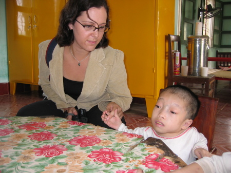 Visiting an Orphanage