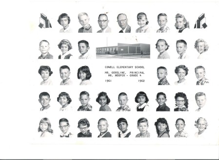 cowell 1961-62 grade 4