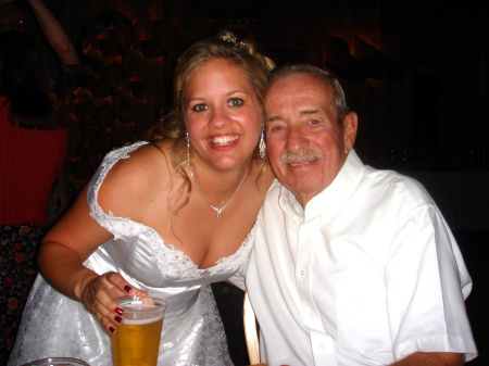 Kori and my Dad.  2006 Wedding