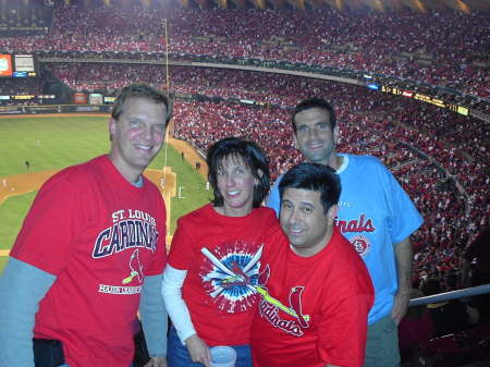 Hangin' with some friends.  2005 National League Playoffs.