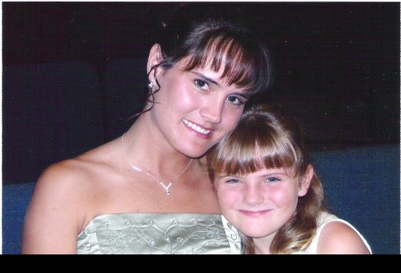 My beautiful baby girl and I. May 2004