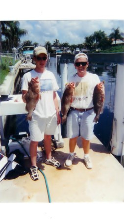 Back from fishing trip in gulf of Mexico