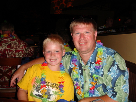 Joseph and Bruce at SeaWorld