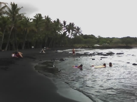 Black Sands Big Island Hawaii