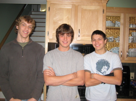 Ryan, Zack and Tanner