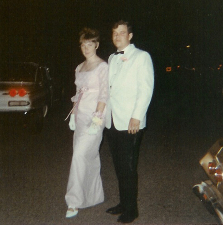 Sheila McNutt at Sr Prom 1966