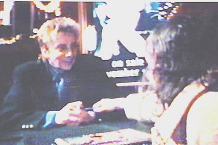 Me Getting Barry Manilow's Autograph.