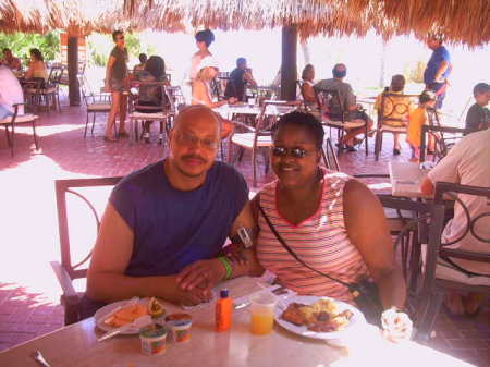 Greg & Janice in Punta Cuna, Dominican Republic
