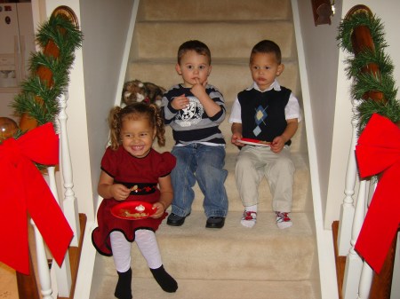 Amya, Collin and Devin (the grandchildren)