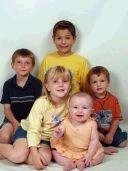 All my kid, Dallas, Christopher, Hailey, Nicholas, and Katherine