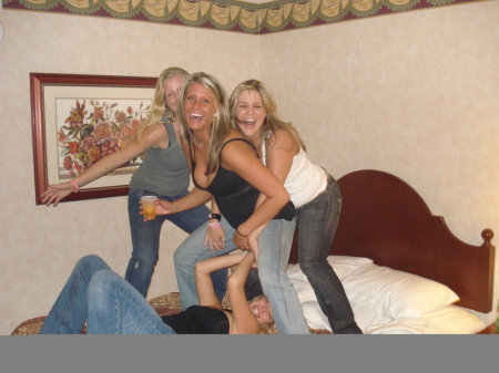 Friends and I in Vegas... Sara, Beth, Nikki... and of course... me. :)