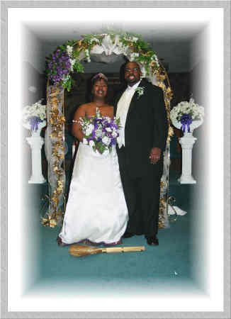 Wedding day -- February 15, 2003