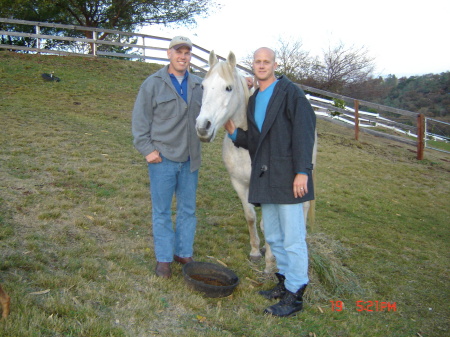 Rick and I at parents