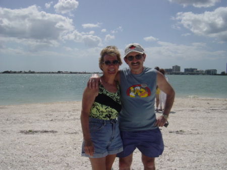 Al & Diane in Florida (Some Island)