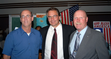 Me, Mark Gomm & Jerry Greeran at Mark's dad's funeral