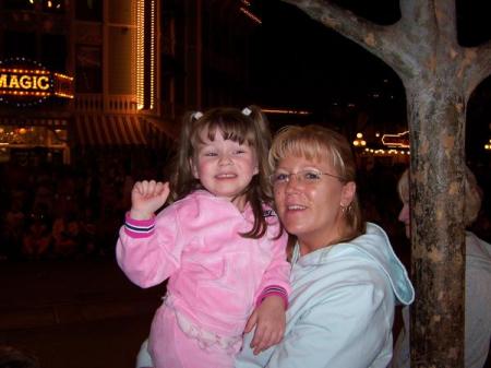 Brianna and I at Disneyland