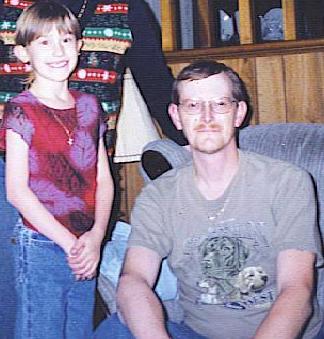 My Brother, Eric and his daughter--2002