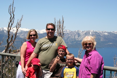 My family in Tahoe, 2006