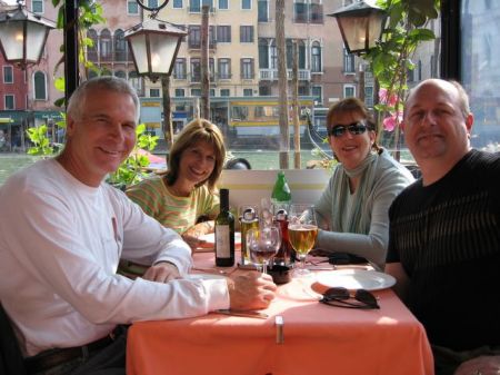 Old Friends in Venice