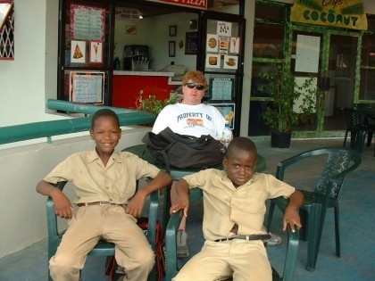 some school kids in Jamaica