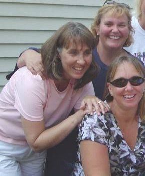 Joni, Linda And Ann - Trip To NH 7/04