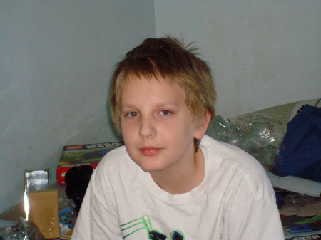 my oldest son, now 13, in 2009