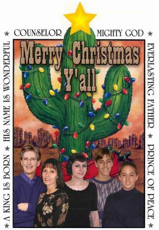 Family Christmas card 2003