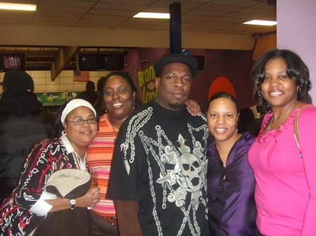 Antionette, Sheila, Archie, Myria, and Cheryl