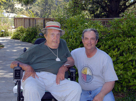 My father Joe and I in Oakland, June 2006