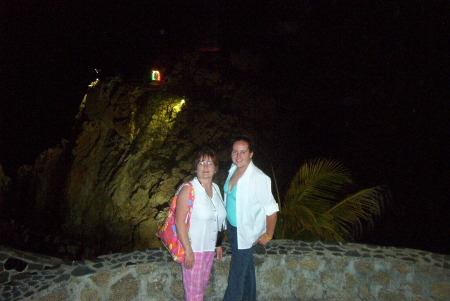 BECKY AND I IN ACAPULCO