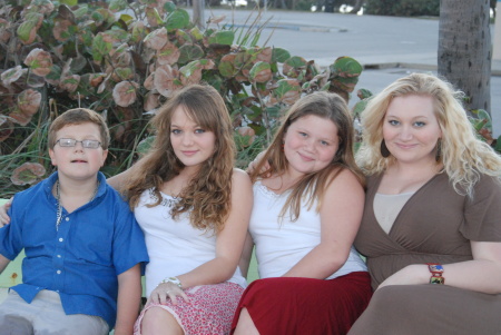 my children Russell,Nicole,Carla-Kate,Mandi