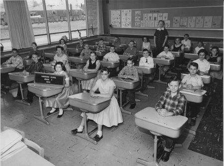 Sandburg Grade School - Grade 5 - 1958