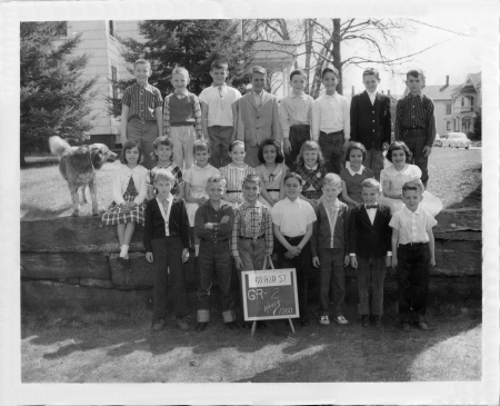 1960 second grade Main Street School