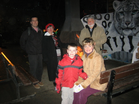 Christmas Lights Display at Calgary Zoo--2005