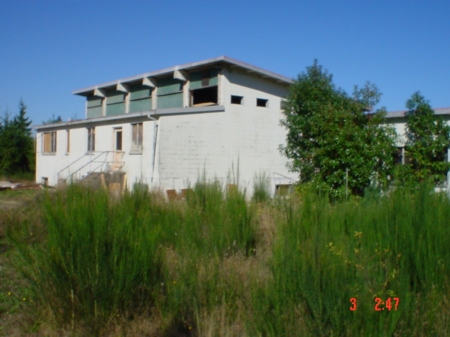 Exterior of the house when first purchased.