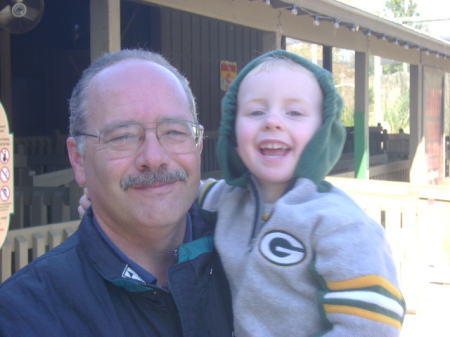 Me and my grandson Logan!
