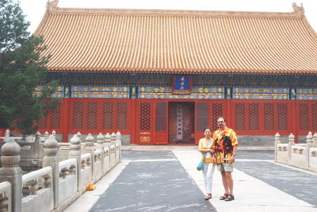 Jiang Yuzhen and me in Beijing in June of 2006.