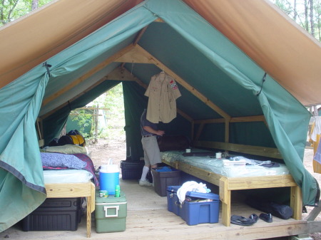 Living Quarters at Camp
