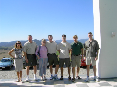 Donnelly Family photo in Chile 2006