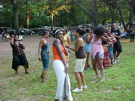 Weequahic Park Dancing in the hot sun..