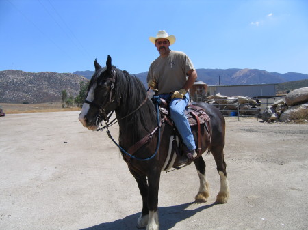 My Horse Ivan & I at our Ranch